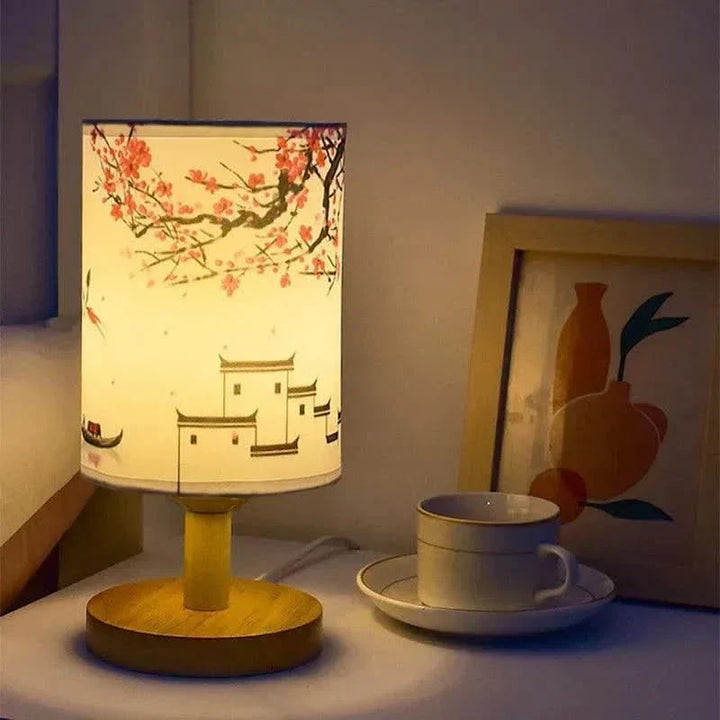 Japandi Style LED Table Lamp with Touch Control | Kalsten
