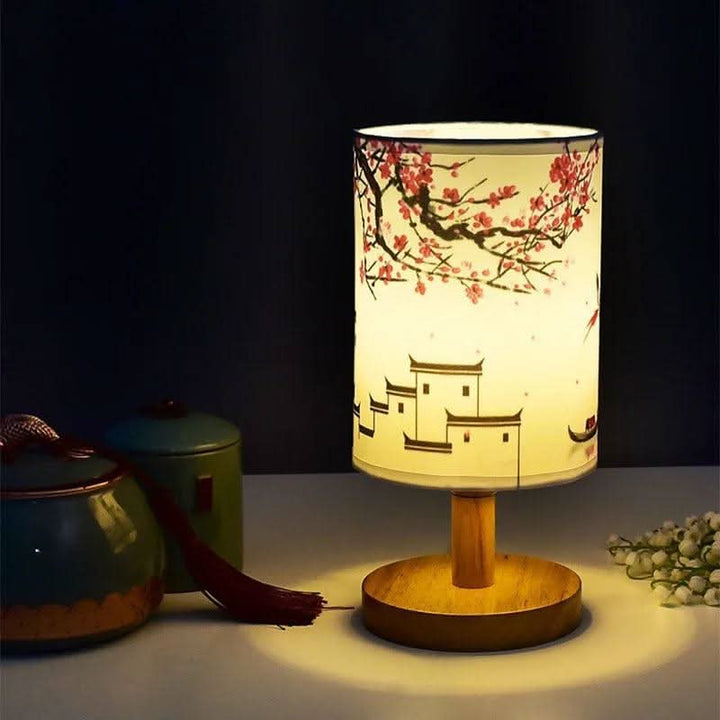 Japandi Style LED Table Lamp with Touch Control | Kalsten