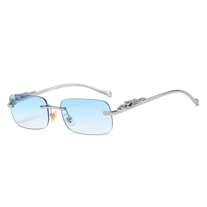 Kalsten | LEOPARDVIEW – Stylish Rimless Sunglasses with UV400 Protection