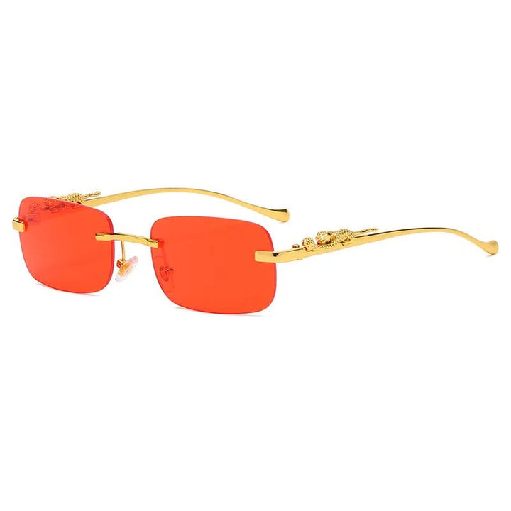 Kalsten | LEOPARDVIEW – Stylish Rimless Sunglasses with UV400 Protection