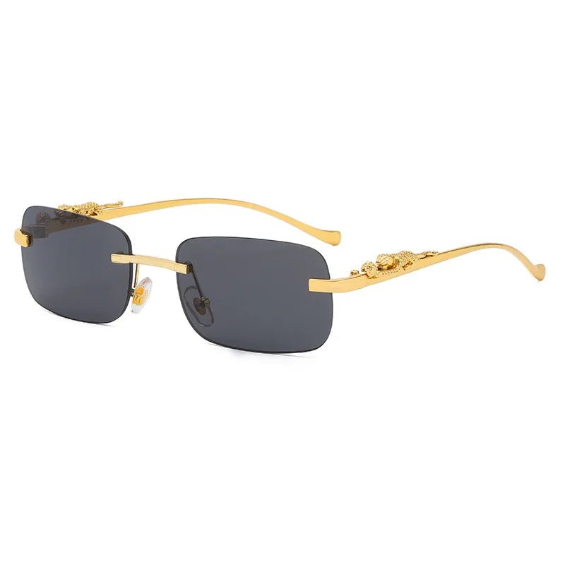 Kalsten | LEOPARDVIEW – Stylish Rimless Sunglasses with UV400 Protection