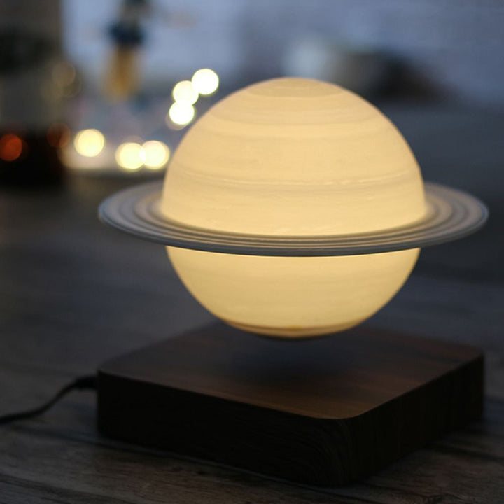 SaturnGlow – Floating Design Lamp with 3D Print Technology Kalsten