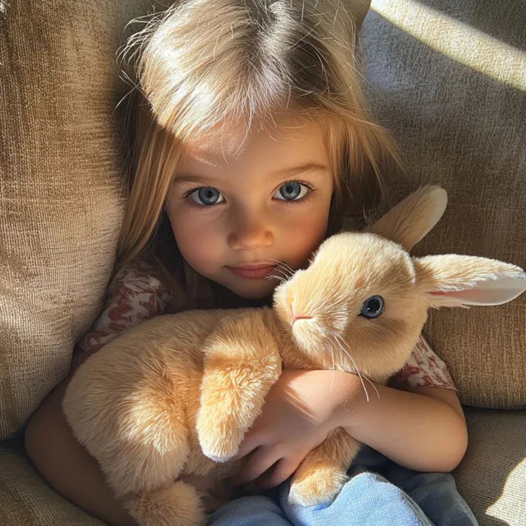 Kalsten | Plush Bunny Toy with Soft Fur and Details