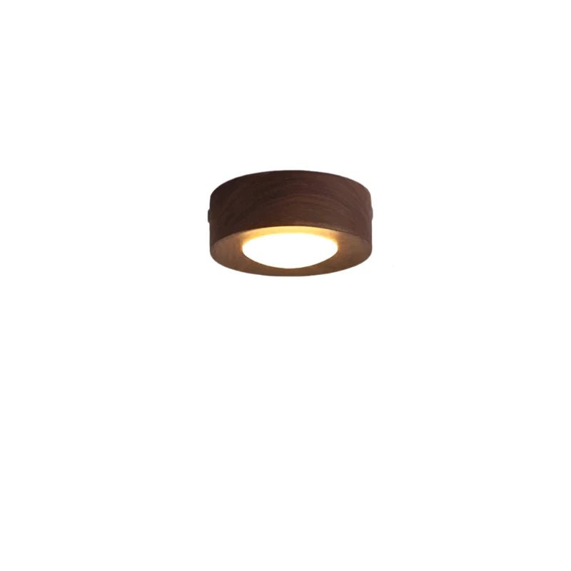 Kalsten LignaShine Wooden Flush Mount Ceiling Light