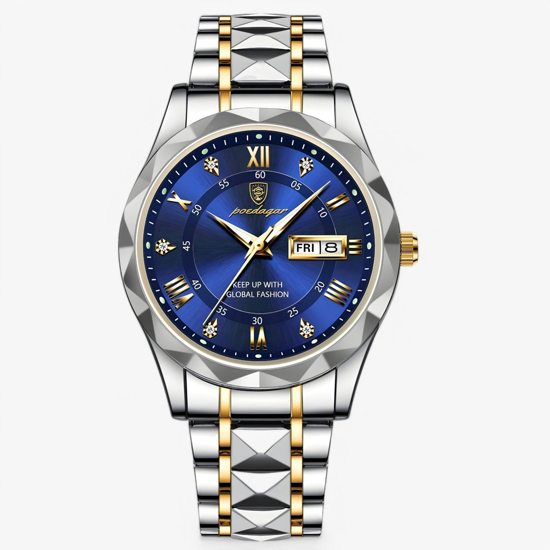 Men's Automatic Watch Classic Leather Band 40mm | Kalsten