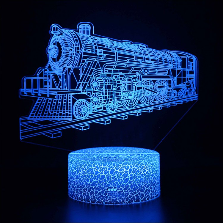 3D Lamp Locomotive Vintage | Kalsten