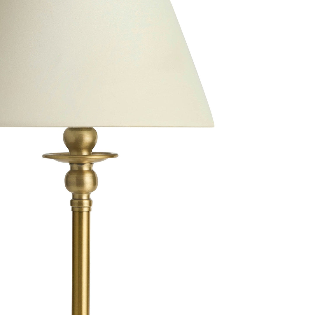 Lucille Ornate LED Rechargeable Wireless Lamp - Brass | Kalsten