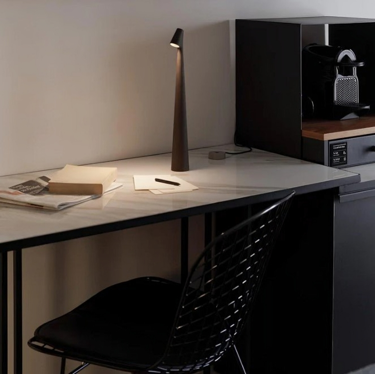 Table Lamp Portable LED Aluminium Rechargeable | Kalsten