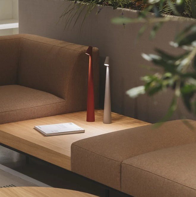 Bright portable table lamp Kalsten