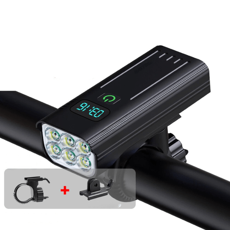Kalsten | ROADGLOW X – 5000 Lumen Bike Light with 12 LEDs & USB-C Rechargeable Battery