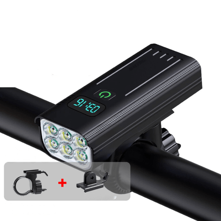 Kalsten | ROADGLOW X – 5000 Lumen Bike Light with 12 LEDs & USB-C Rechargeable Battery