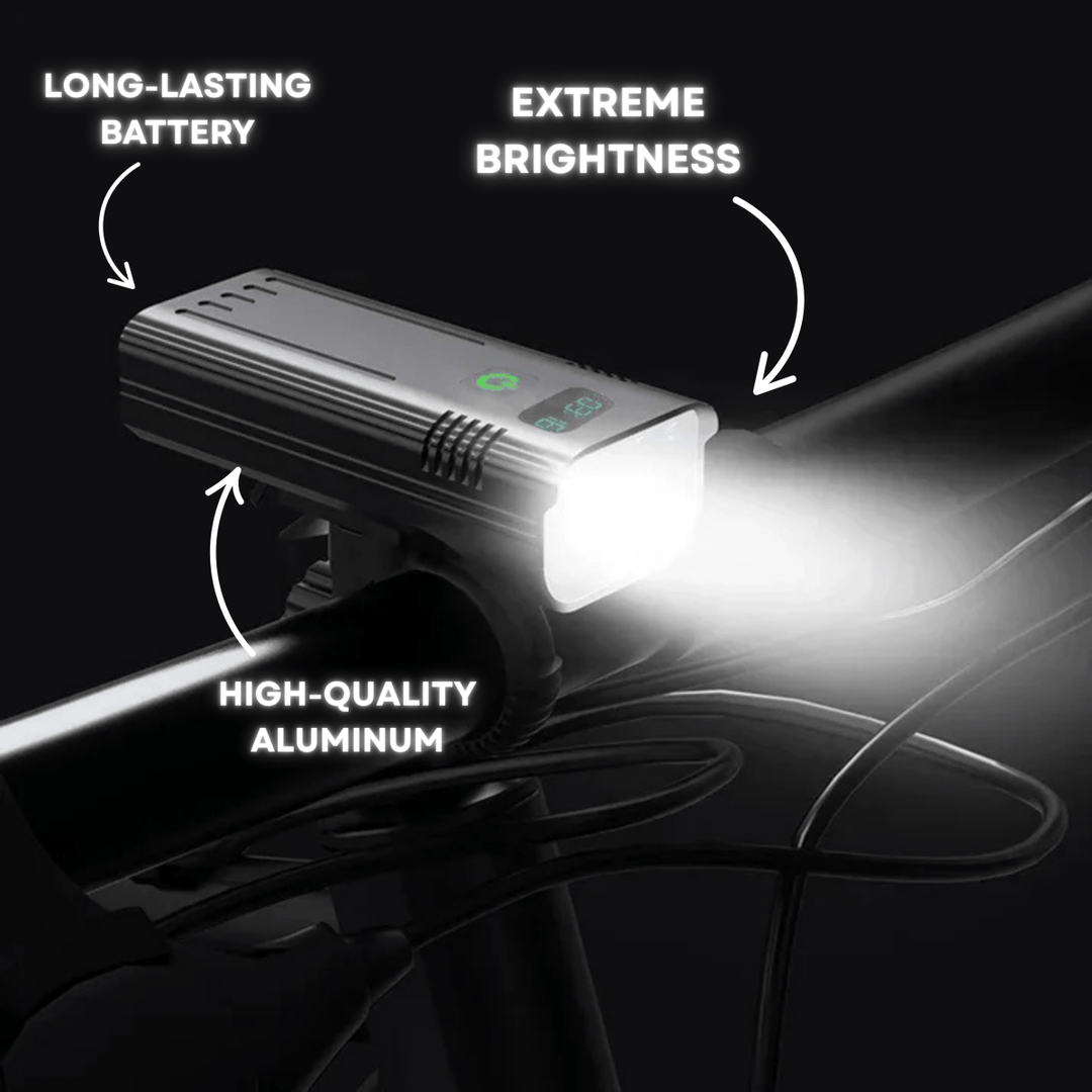 Kalsten | ROADGLOW X – 5000 Lumen Bike Light with 12 LEDs & USB-C Rechargeable Battery