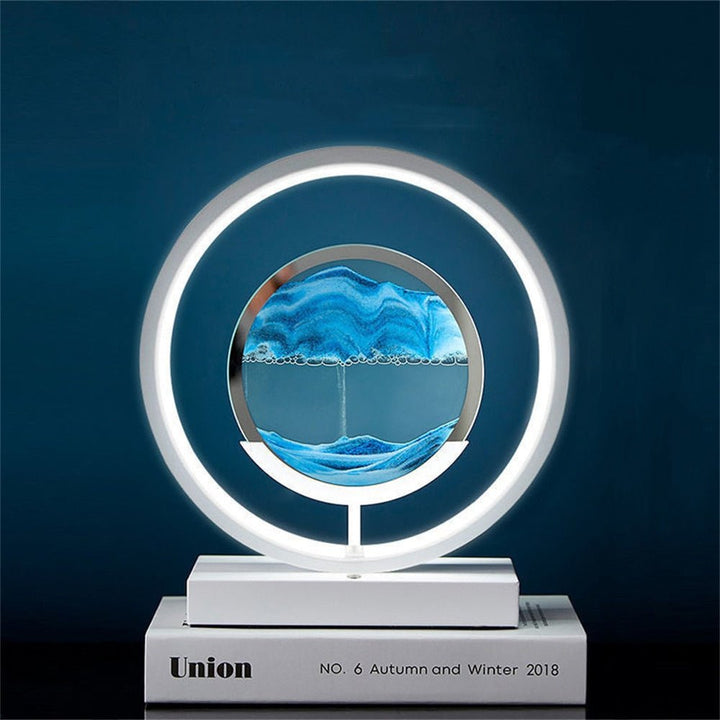 LUMISAND – 3D LED Flowing Sand Art Table Lamp with USB Charging | Kalsten