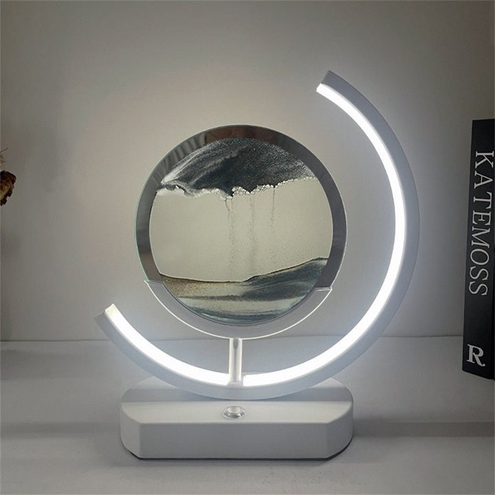LUMISAND – 3D LED Flowing Sand Art Table Lamp with USB Charging | Kalsten