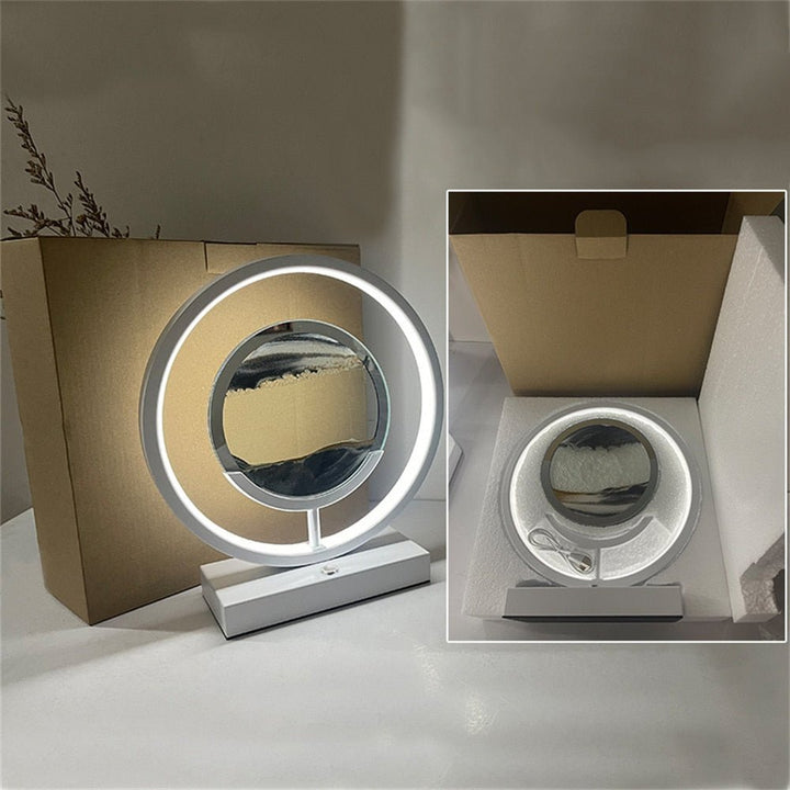 LUMISAND – 3D LED Flowing Sand Art Table Lamp with USB Charging | Kalsten