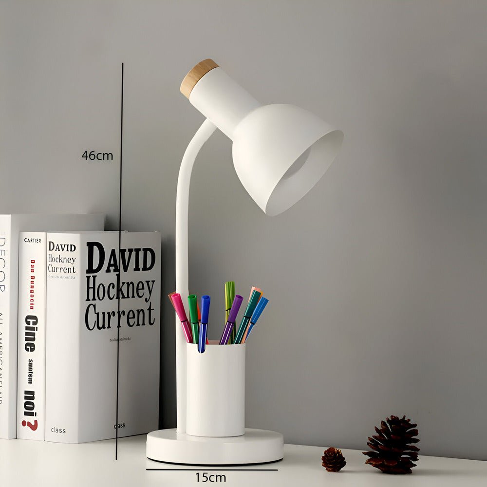 LumoDesk LED Desk Lamp with Pen Holder