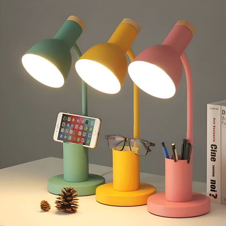LumoDesk LED Desk Lamp with Pen Holder