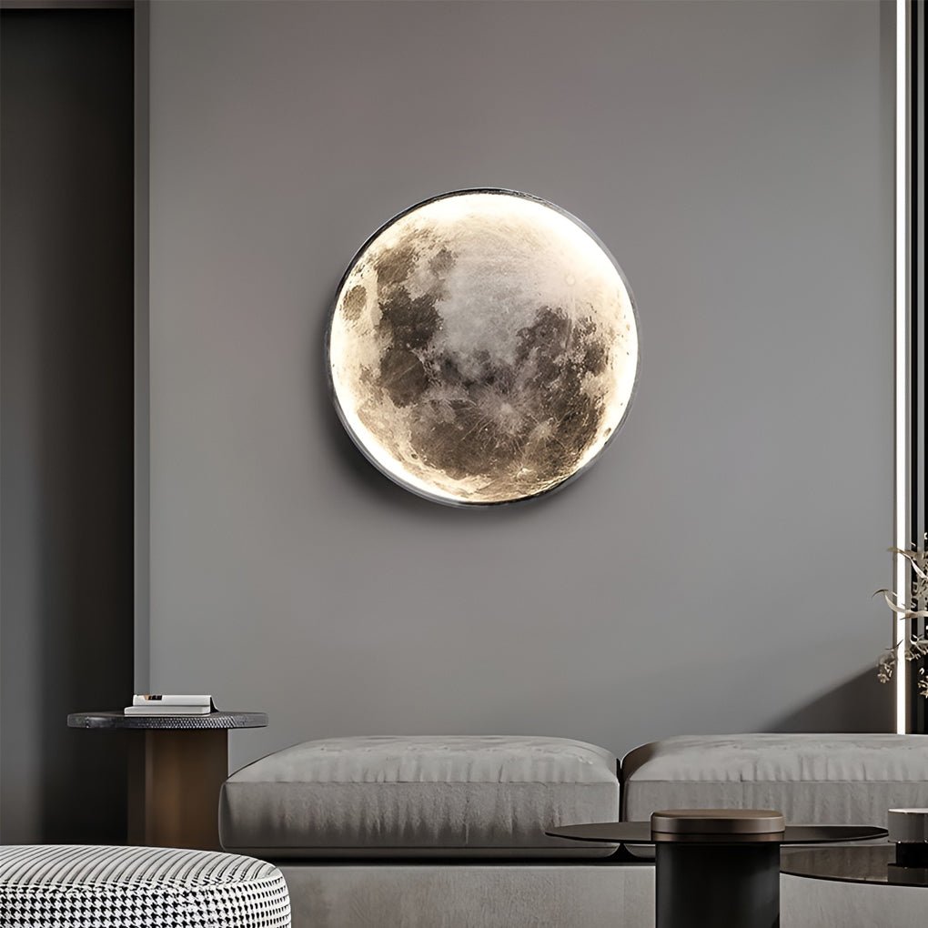 Lunar Moon Dimmable LED Modern Wall Lamp Wall Sconces Lighting Wall Lights | Kalsten