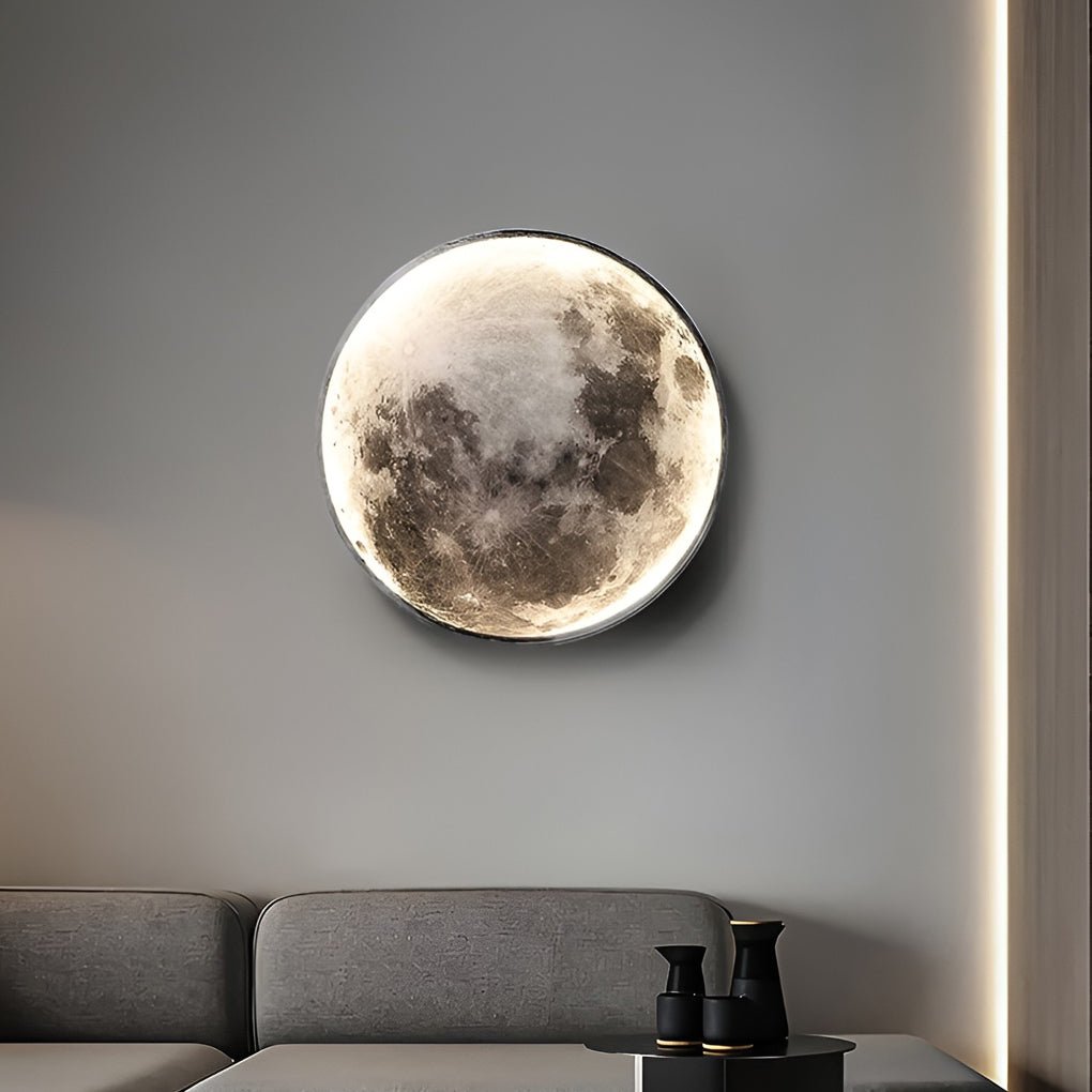 Lunar Moon Dimmable LED Modern Wall Lamp Wall Sconces Lighting Wall Lights | Kalsten