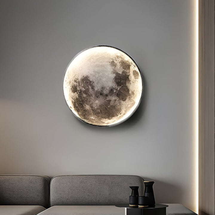 Lunar Moon Dimmable LED Modern Wall Lamp Wall Sconces Lighting Wall Lights | Kalsten