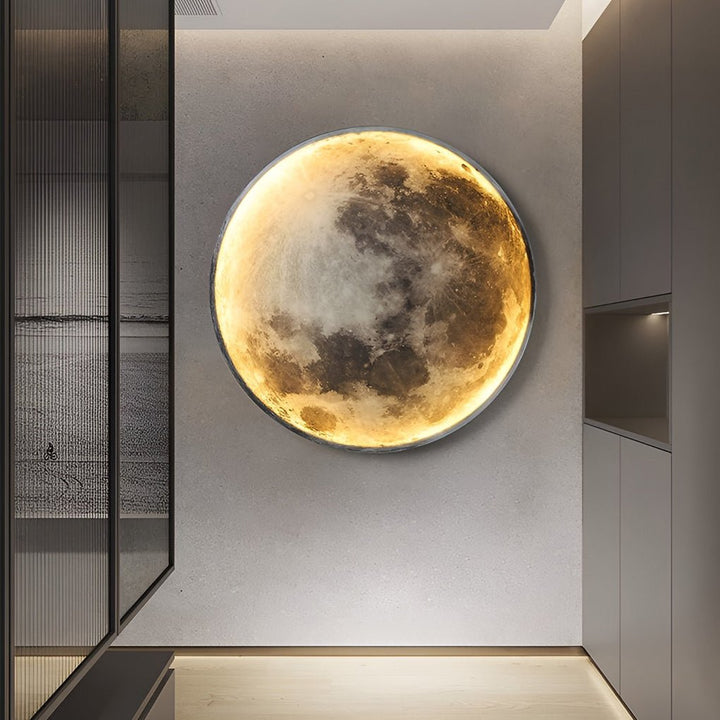 Lunar Moon Dimmable LED Modern Wall Lamp Wall Sconces Lighting Wall Lights | Kalsten
