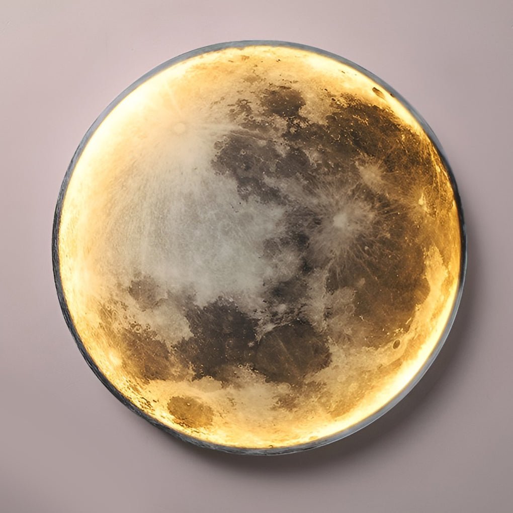 Lunar Moon Dimmable LED Modern Wall Lamp Wall Sconces Lighting Wall Lights | Kalsten