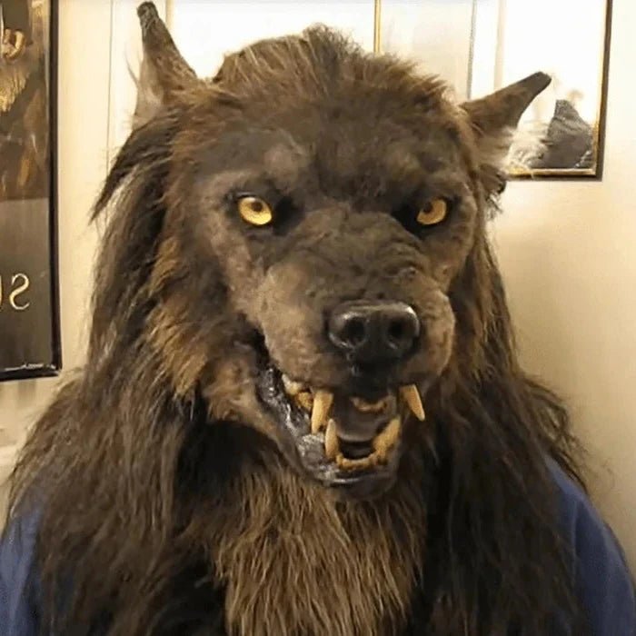 Kalsten | LUPINMASK – Realistic Werewolf Mask for Halloween & Cosplay