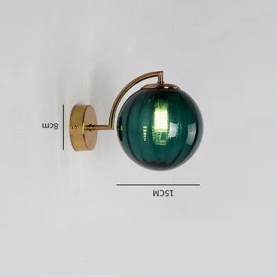 Luxury Modern Glass Wall Lamp - CrystalGlow