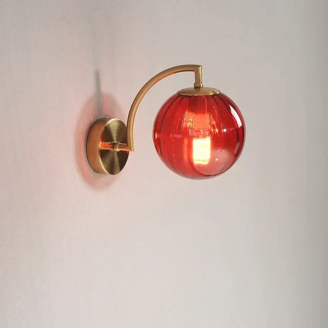 Luxury Modern Glass Wall Lamp - CrystalGlow