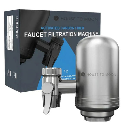 Skanto | Designer Water Filter Made of Stainless Steel Ideal for Modern Interiors
