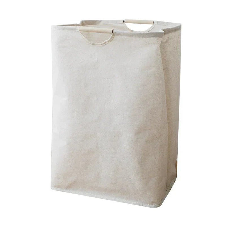 Kalsten | LuxeFold Hamper – Elegant Cotton-Linen Laundry Organizer