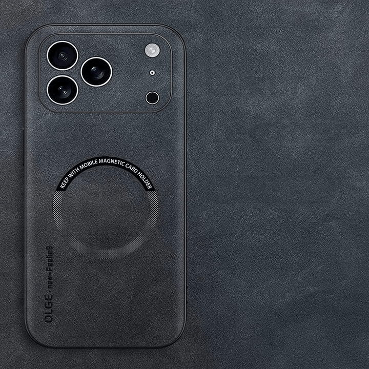 Kalsten | LUXEGUARD – Premium Leather Phone Case with MagSafe for iPhone