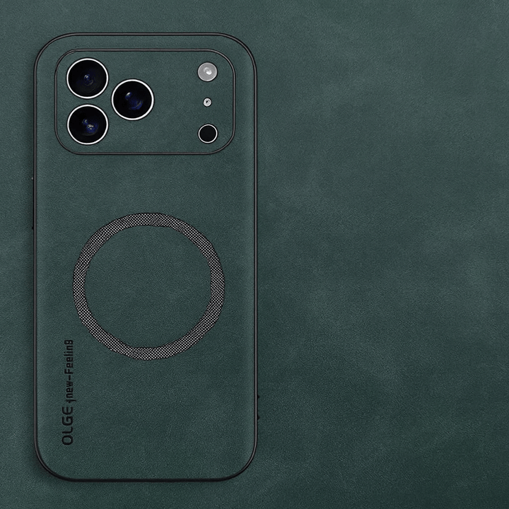Kalsten | LUXEGUARD – Premium Leather Phone Case with MagSafe for iPhone