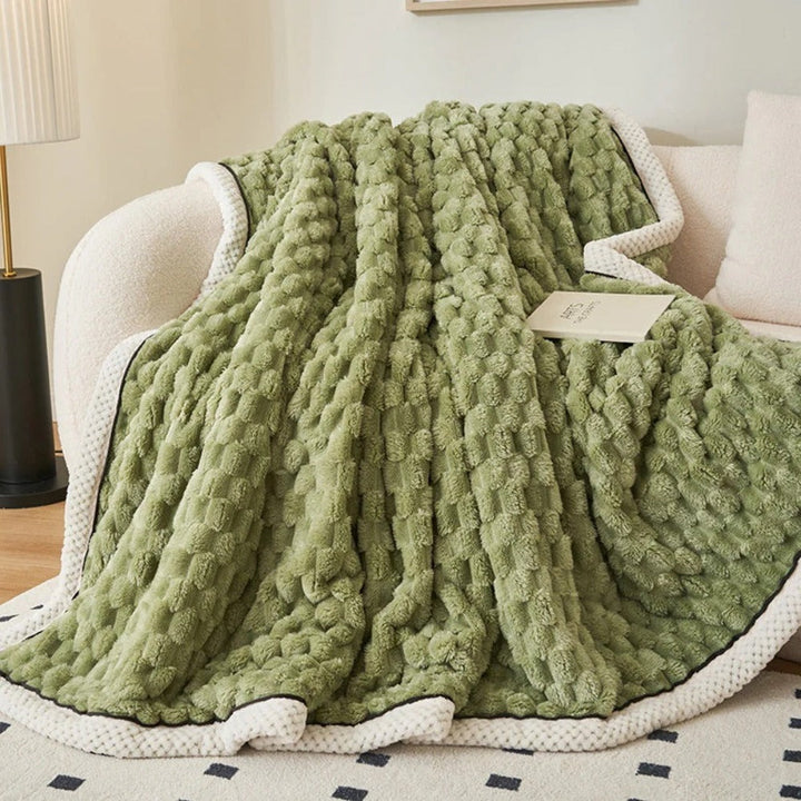 Plush Fleece Soft Throw Blanket Kalsten