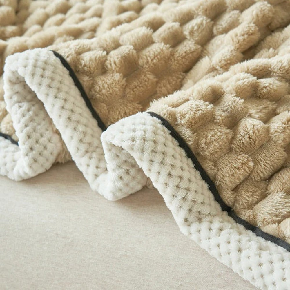 Plush Fleece Soft Throw Blanket Kalsten
