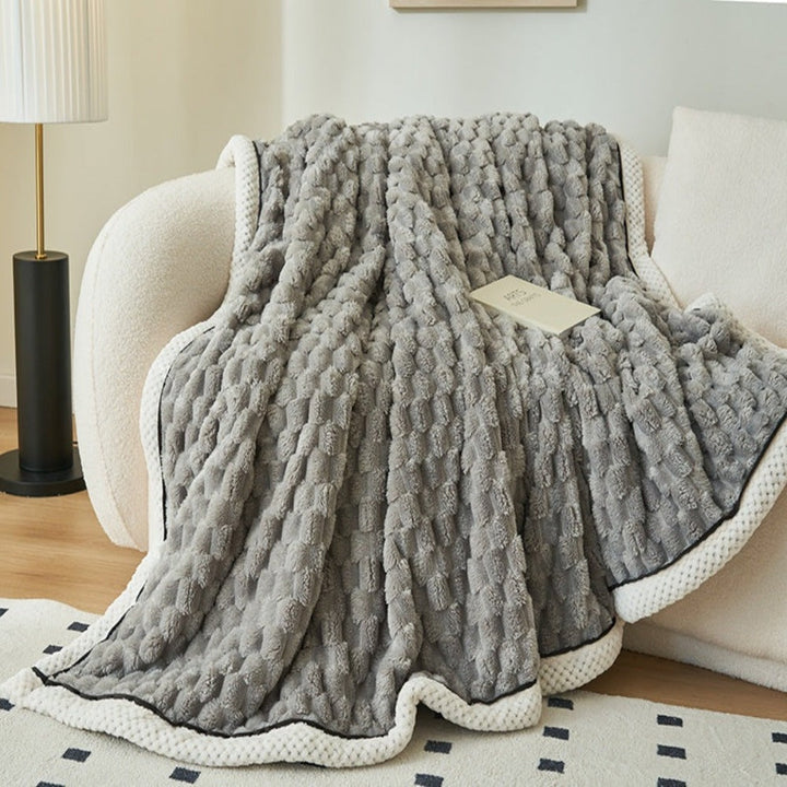 Plush Fleece Soft Throw Blanket Kalsten