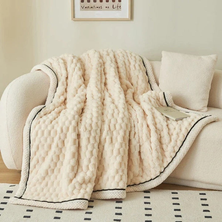 Plush Fleece Soft Throw Blanket Kalsten