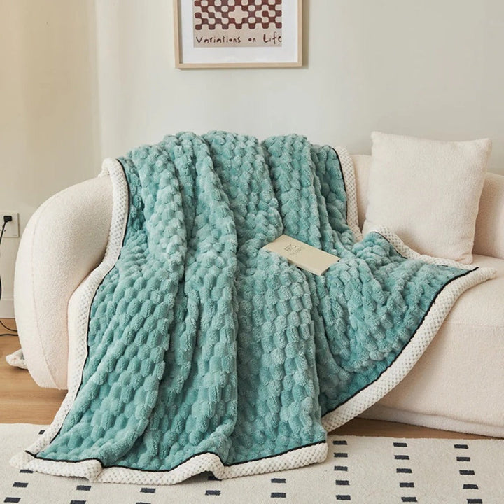 Plush Fleece Soft Throw Blanket Kalsten