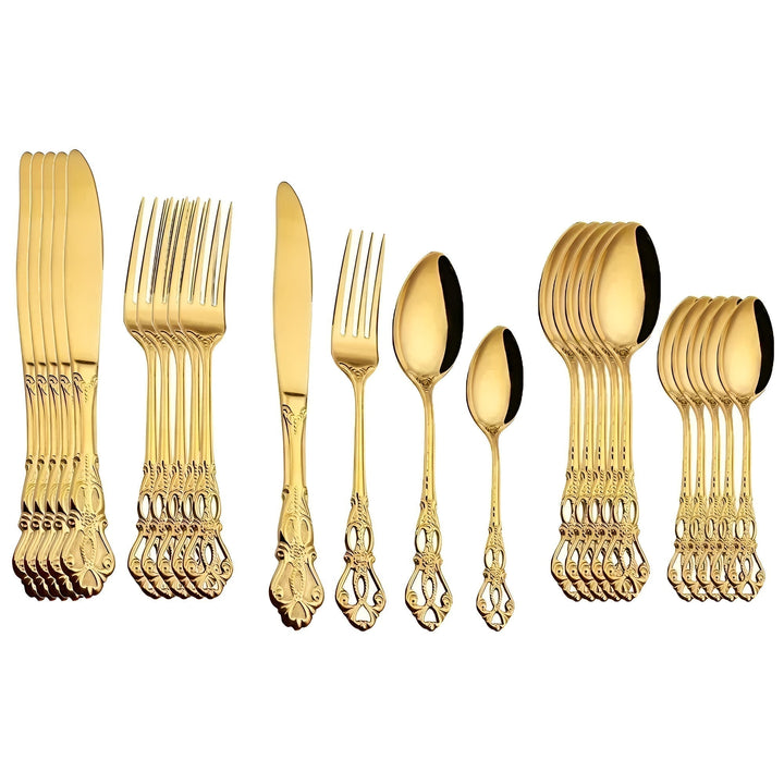 Luxury 24-piece cutlery set - RoyalCutlery