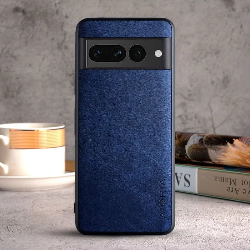 Kalsten | Luxurious Google Pixel 8/7/6 cases made of leather | Shockproof TPU protection