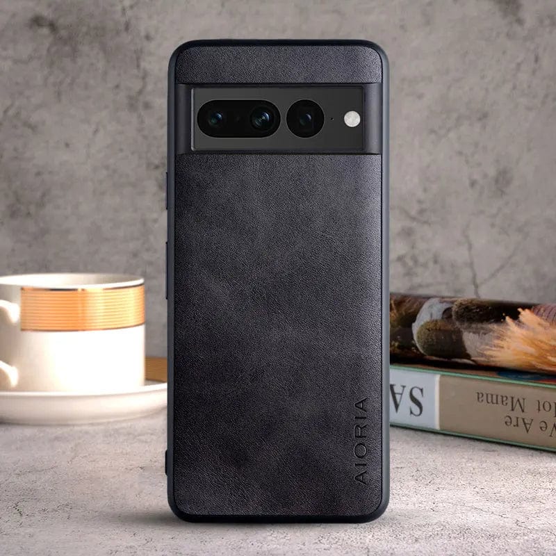Kalsten | Luxurious Google Pixel 8/7/6 cases made of leather | Shockproof TPU protection