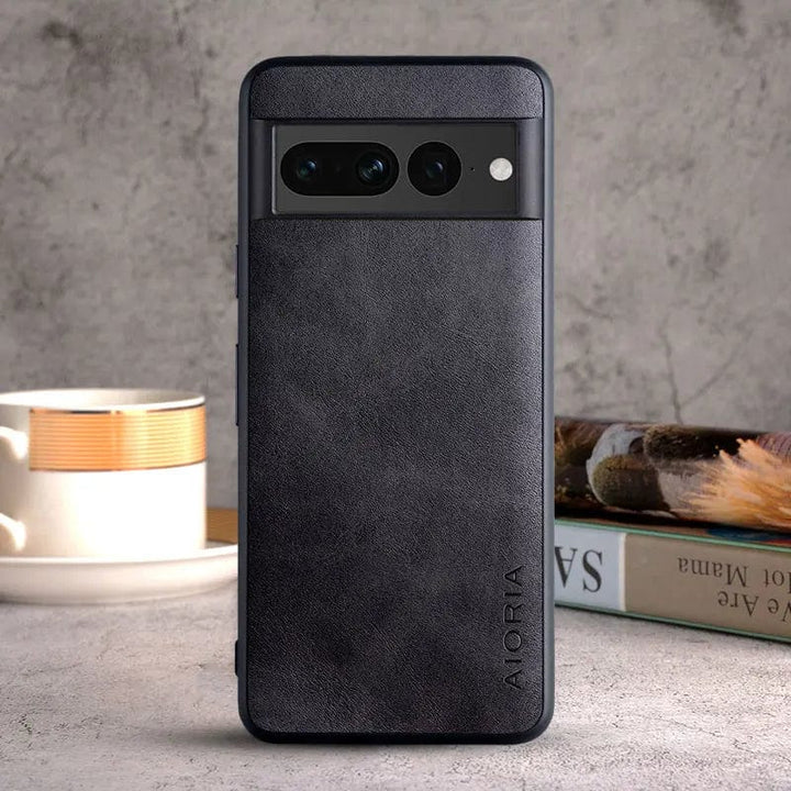 Kalsten | Luxurious Google Pixel 8/7/6 cases made of leather | Shockproof TPU protection
