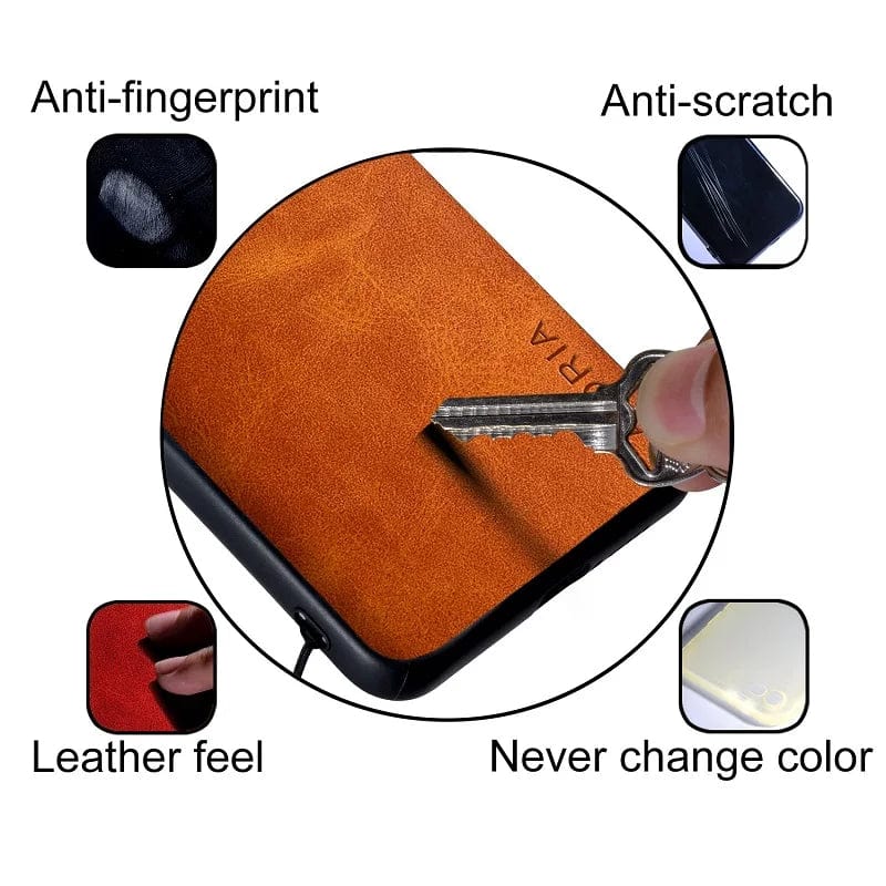 Kalsten | Luxurious Google Pixel 8/7/6 cases made of leather | Shockproof TPU protection