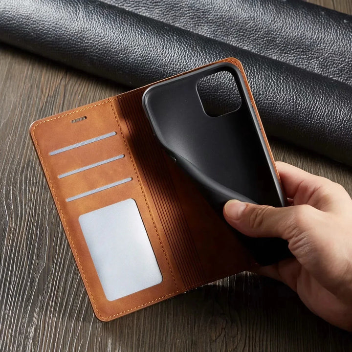 Kalsten | Phone Case Magnetic Leather Flip Cover