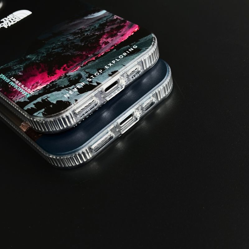 Kalsten | Galvanic Letters Snow Mountain Phone Case For iPhone