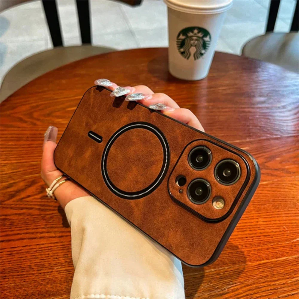 Leather Magnetic Protective Phone Case Kalsten