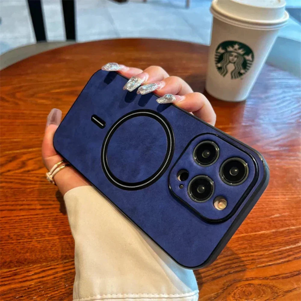 Leather Magnetic Protective Phone Case Kalsten