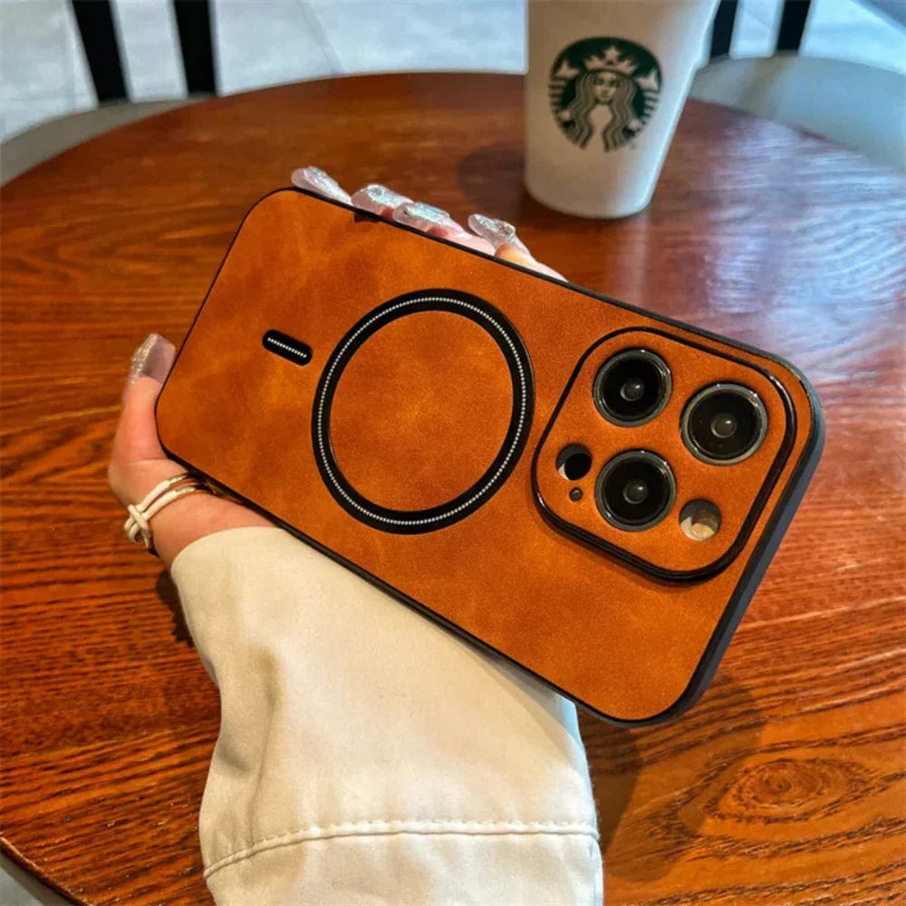 Leather Magnetic Protective Phone Case Kalsten