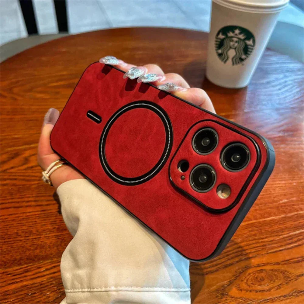 Leather Magnetic Protective Phone Case Kalsten