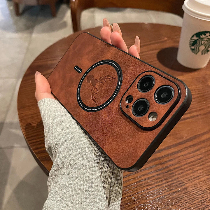 Leather Magnetic Protective Phone Case Kalsten